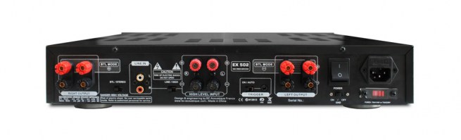 EX-502 Amplificatore di potenza 2X170W 4 Ω
